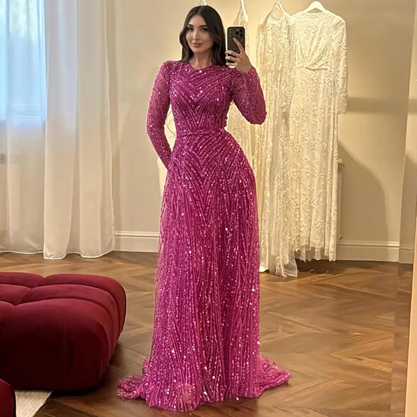 fuchsia evening dress Dark Red Mini Homecoming Dresses Cheap Simple Short Graduation Dress –  SheerGirl