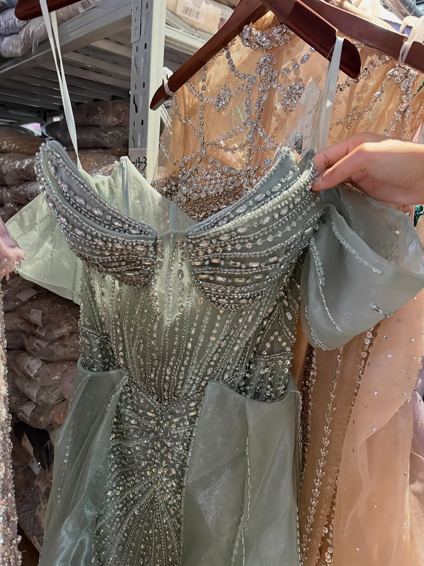 Serene Hill Arabic Luxury Beaded Mermaid Evening Dresses LA73454 SERENE HILL