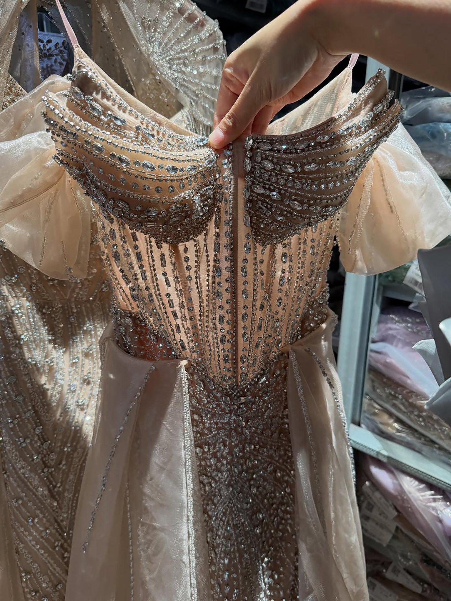 Serene Hill Arabic Luxury Beaded Mermaid Evening Dresses LA73454 SERENE HILL