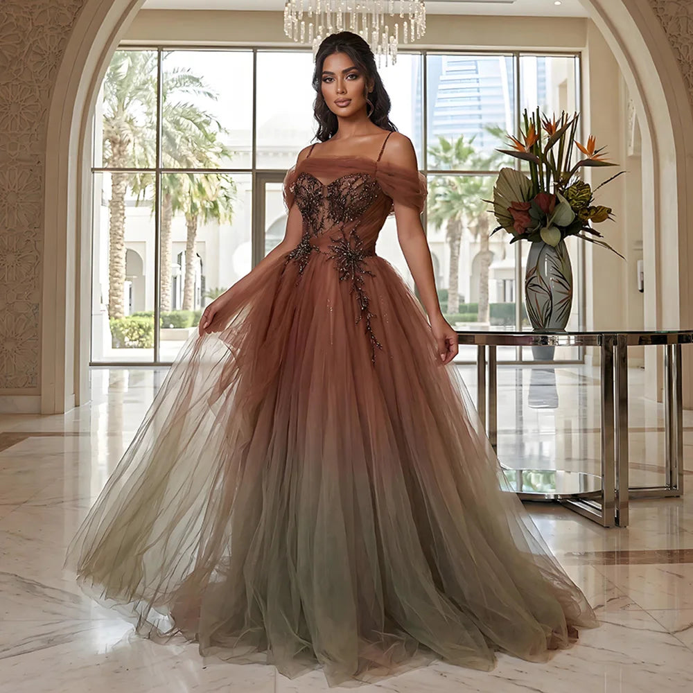 Serene Hill !! Available Cleareance Sale Luxury Evening Dresses for Brown / 10 Serene Hill !! Available Cleareance Sale Luxury Evening Dresses for Brown / 10