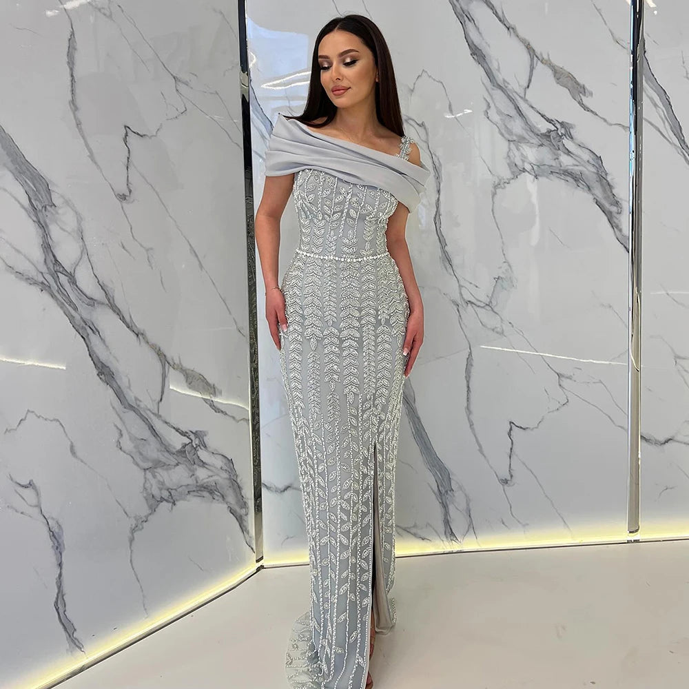 new elegant party dress luxury Evening Dresses Gowns For LA72914 gray / 6 Size:3X-Large (Neck 19-19½ Sleeves 36/37) cn_GMU_SEBAGO_DOCKSIDES_Q3Q4_2020__FTW ZAPAKA Women Sheath Spaghetti or special celebrations