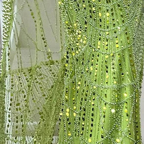 Luxury Arabic Mermaid Evening Dress with Cape Sleeves Plus SizeLA72590A - SERENE HILL