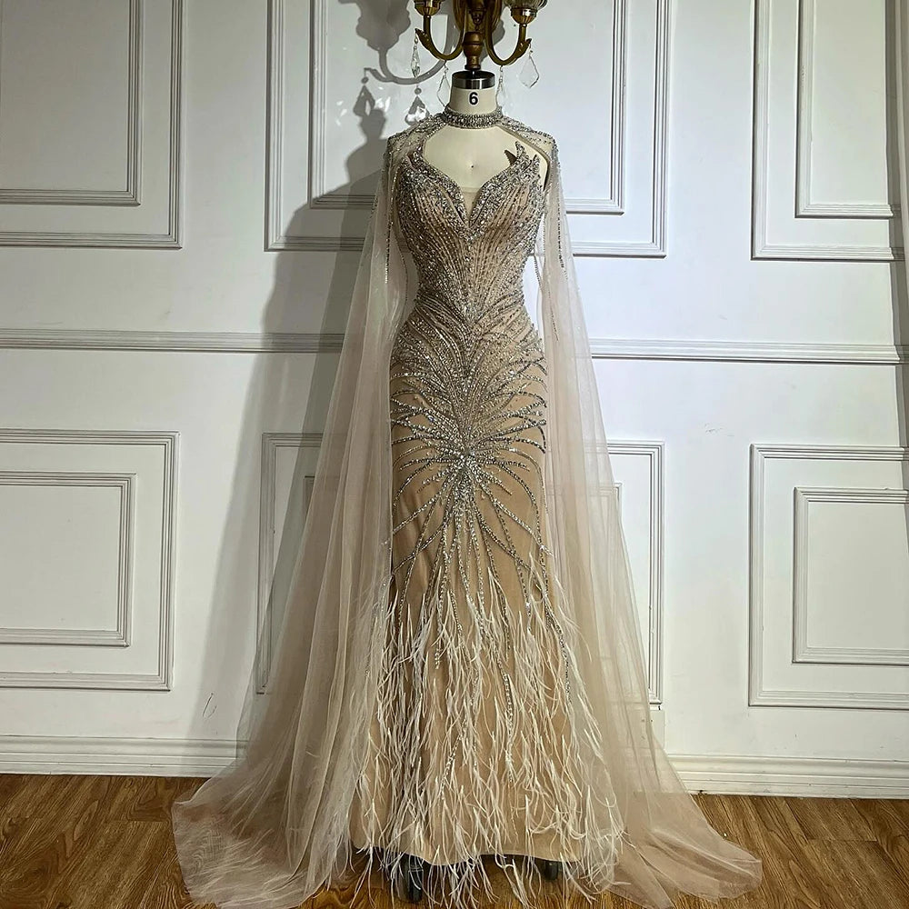 Luxury Designer Evening Dresses Mermaid Gowns for Formal Occasion LA72882 - SERENE HILL