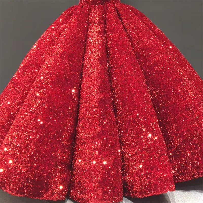 On Sale no return no refundSale Dubai Luxury Sequins Sparkle Sexy Evening Dresses 2025 Sweetheart A-Line With Train Evening Gowns Serene Hill LA70273 - SERENE HILL