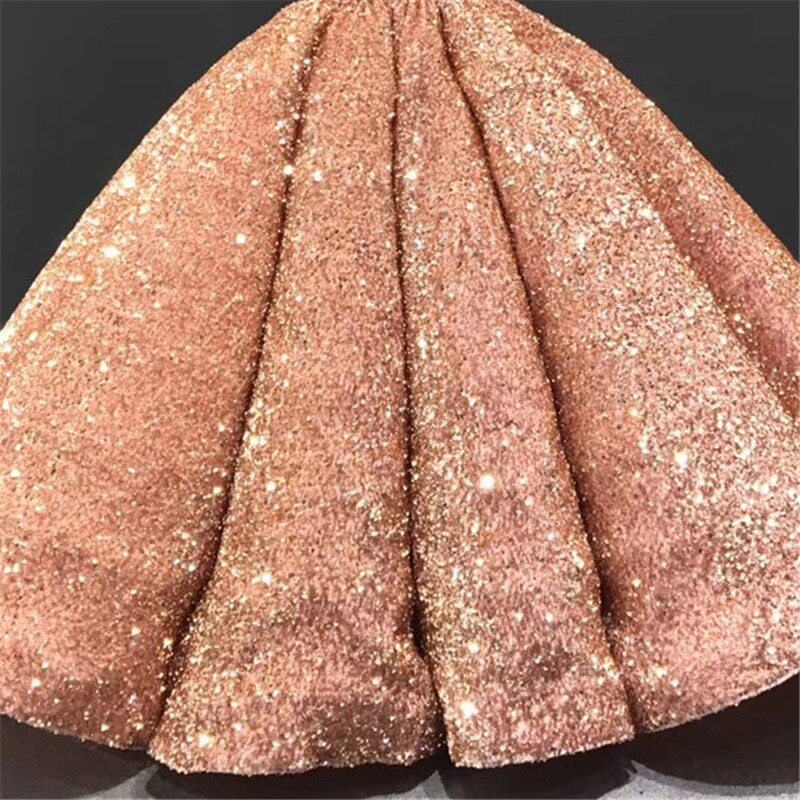 Flower Girl Dressrs Children Pageant Ballgown Girl Wedding Paillette Clothes For Children Piano Performance Vestido HTA0047 - SERENE HILL