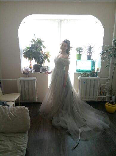 On Sale no return no refundSale Light Blue Off the Shoulder Pregnant Photography Dresses Vintage Wedding Gowns Lace Up Sash 2025 Sexy HA2002 - SERENE HILL