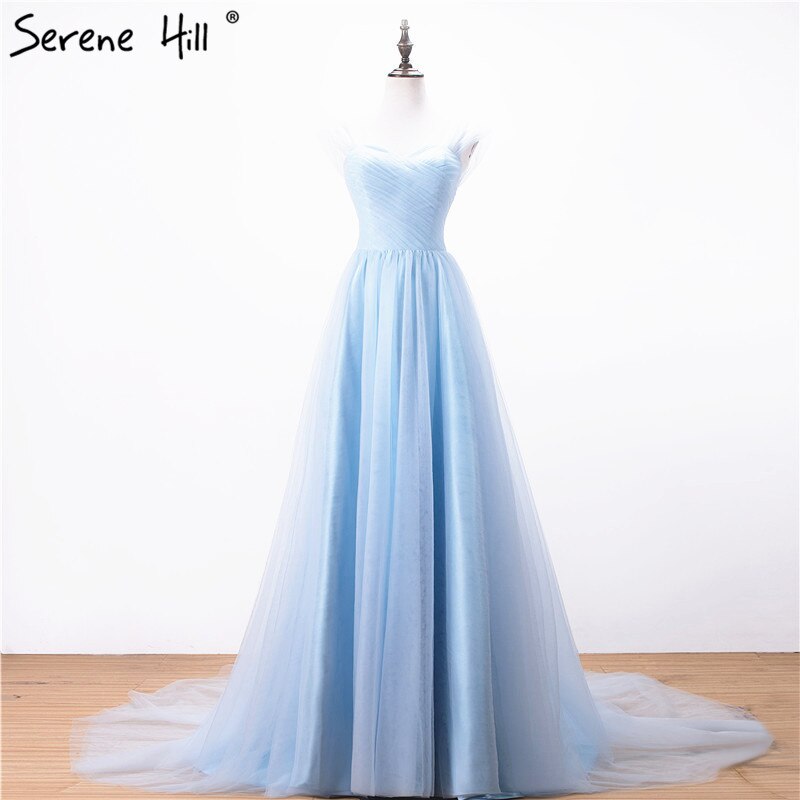 On Sale no return no refundSale Light Blue Off the Shoulder Pregnant Photography Dresses Vintage Wedding Gowns Lace Up Sash 2025 Sexy HA2002 - SERENE HILL