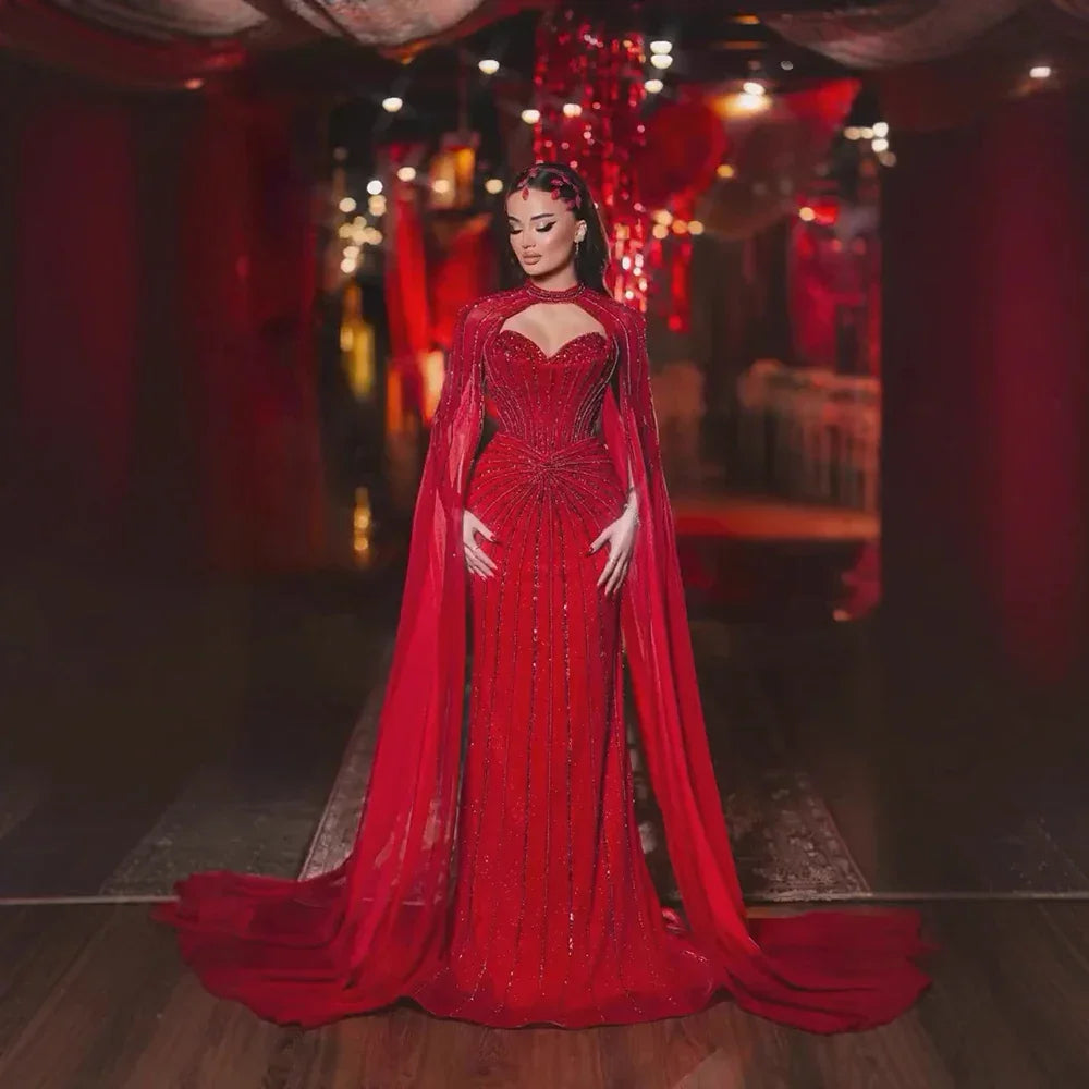 Glow luxury beadng evening dresses - SERENE HILL