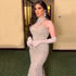 Caramel Mermaid Halter Sleeveless With Gloves Beaded Evening Gowns Elegant Party Dresses For Women LA72232 - SERENE HILL