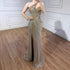 Serene Hill Dubai Luxury Pink Gold Beaded Sexy Evening Dress With Split LA72104A - SERENE HILL