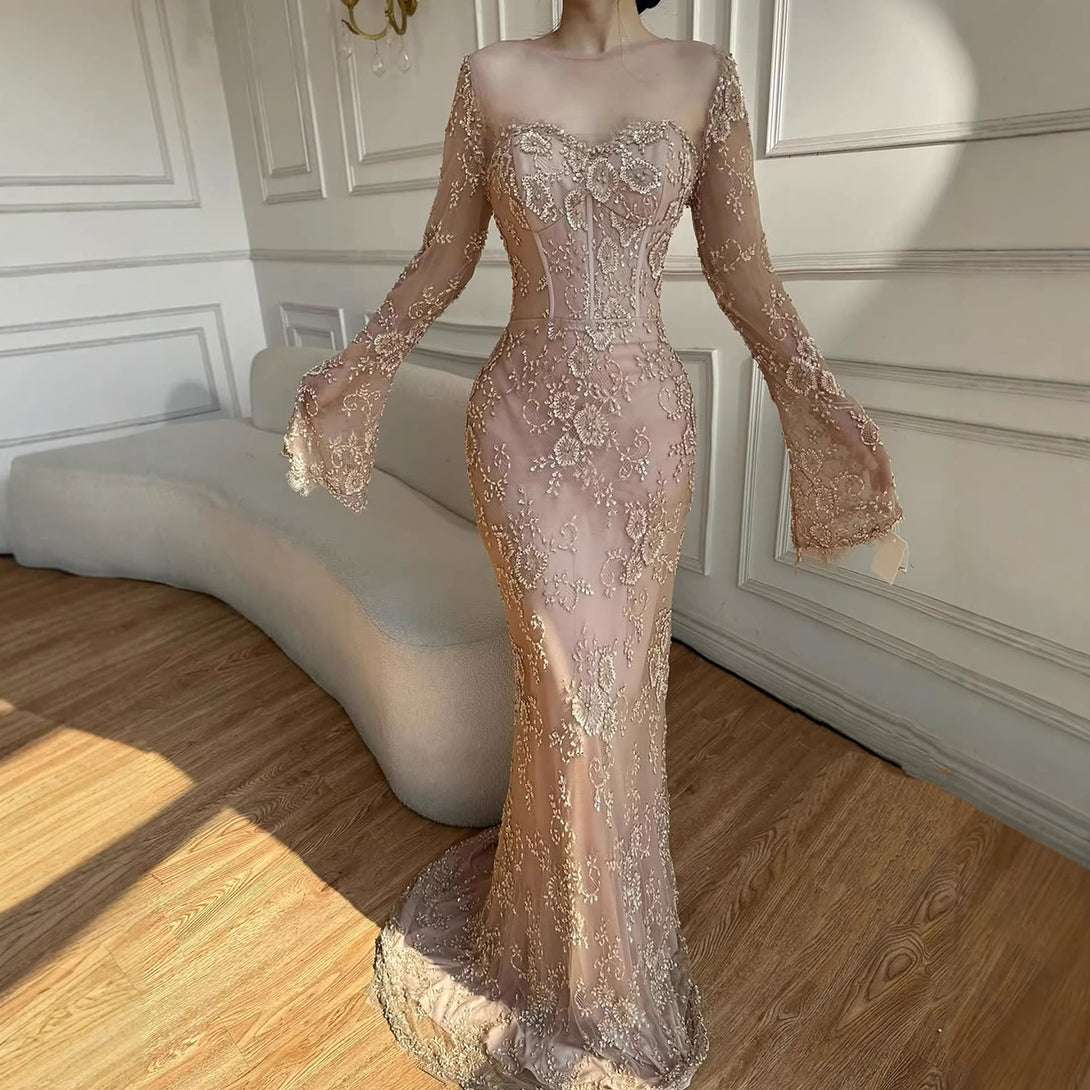 chinese dress ladies Ladivine CD773 Prom Dress - Sienna Gold