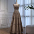Elegant Sage Green Beaded A-Line Evening Dress LA73064 - SERENE  HILL