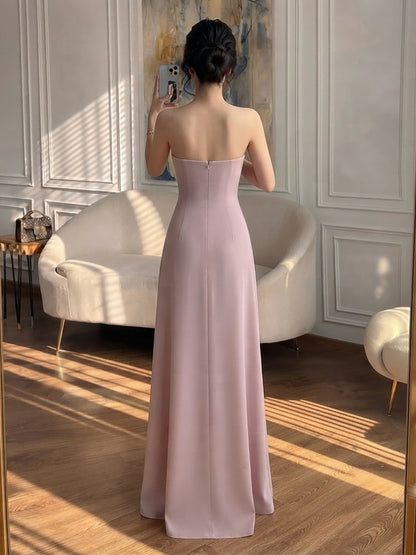 Elegant High Neck Evening Dress with Crystals and Long Cape LA73068 SERENE HILL