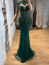 Luxury Nude High Neck Beaded Tassel Mermaid Evening Dress LA73183A SERENE HILL