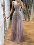 Luxury Turquoise Arabic Mermaid Beaded Evening Dress LA73189B SERENE HILL