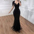 Luxury Nude Pearls Beaded Mermaid Evening Dress LA73199 - SERENE  HILL