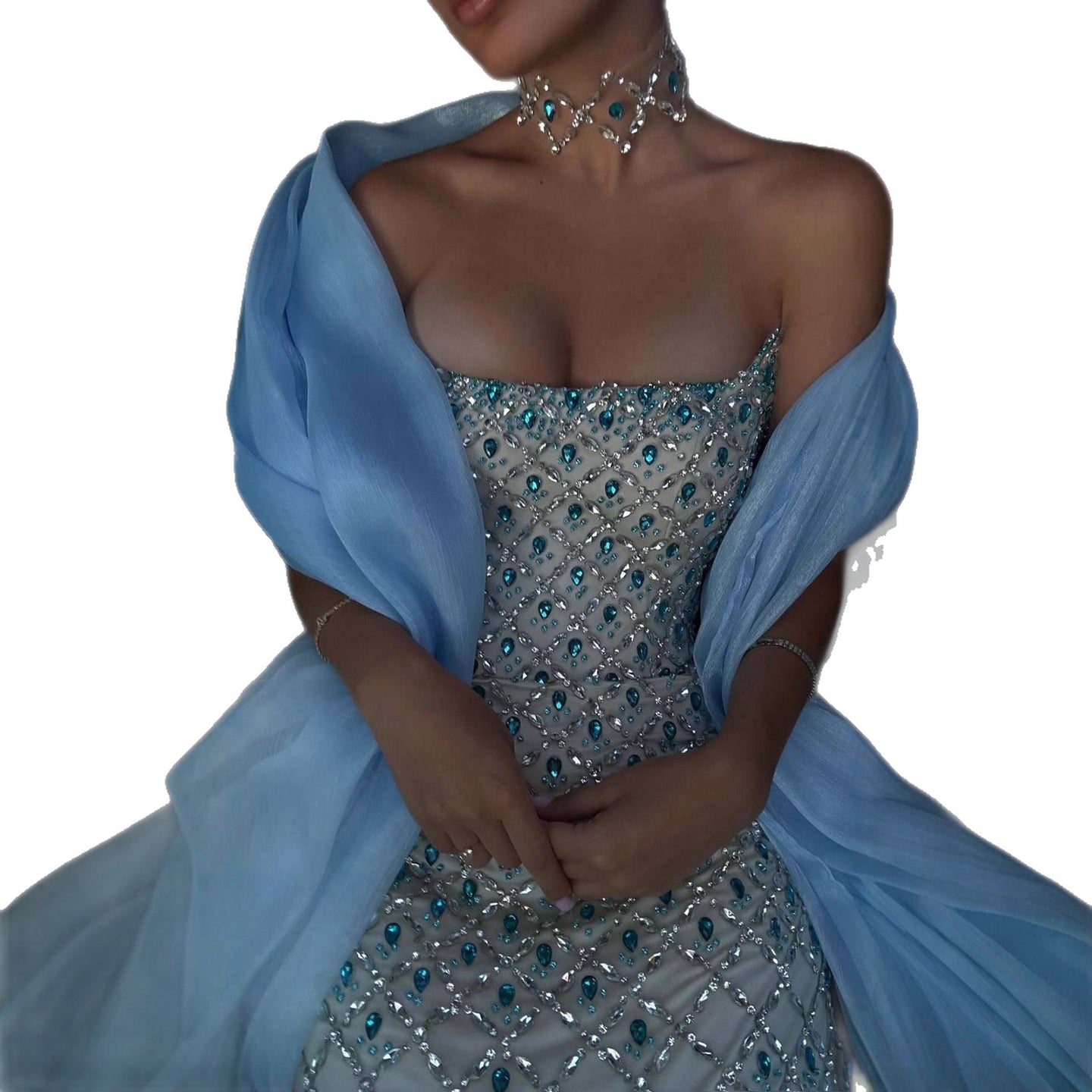 princess polly baby blue dress Michael Stars Dress in Cornflower Blue/Nalu Nantucket main image 1