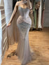 Luxury Arabic Nude Beaded Corset Evening Dress LA73343 SERENE HILL
