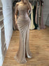 Luxury Green Off Shoulder Corset Mermaid Evening Dress LA73410C SERENE HILL