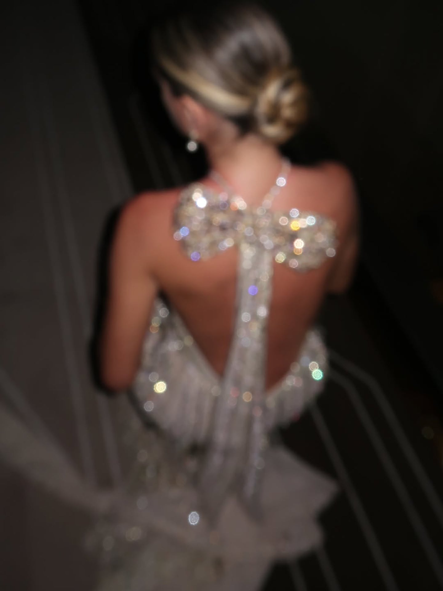Luxury Gold Halter Crystal Mermaid Evening Dress LA73687 - SERENE  HILL