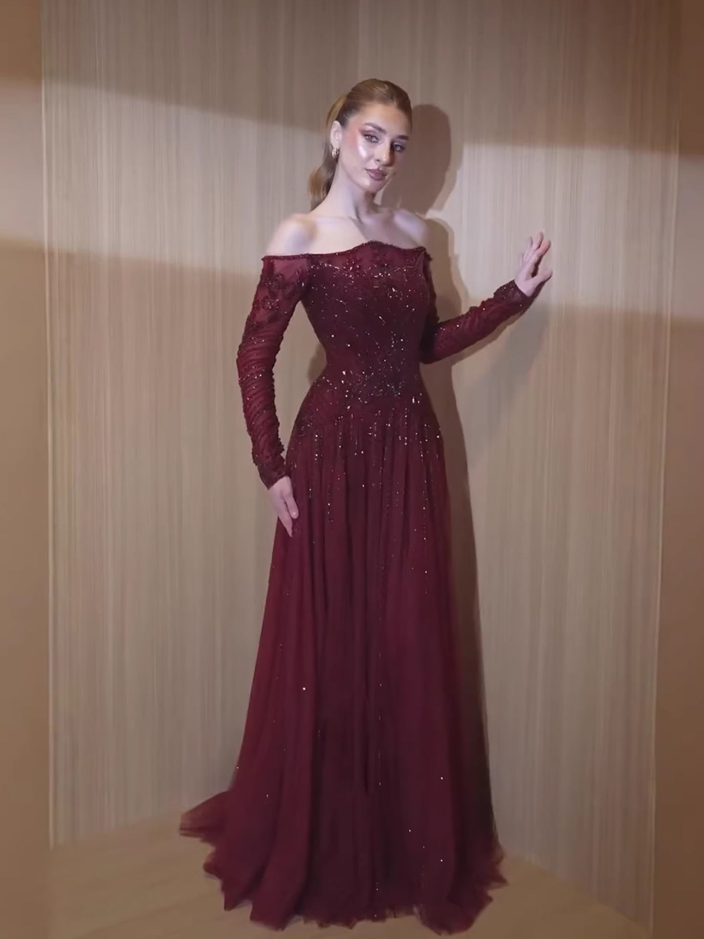red long sleeve off shoulder dress Ruched Maternity Midi PinkBlush creating a look thats both romantic and confident Ladies - Red Off-the-shoulder dress