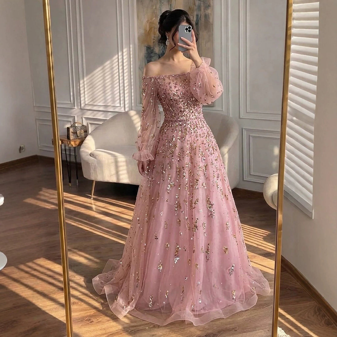 Pink Evening Dresses - SERENE HILL Pink Evening Dresses - SERENE HILL