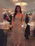Luxury Gold Beaded Mermaid Evening Dress LA73733 SERENE HILL