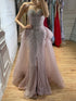 Luxury Nude Sweetheart Beaded Mermaid Dress with Overskirt LA73786 SERENE HILL