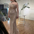 On Sale no return no refund One-Shoulder Beaded Turquoise Mermaid Evening Dress for Women&