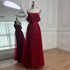 Luxury Caramel Beaded Mermaid Evening Dress with Overskirt LA71922 - SERENE HILL