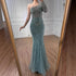 Luxury Nude One Shoulder Long Sleeve Beaded Evening Dress LA73180 - SERENE HILL