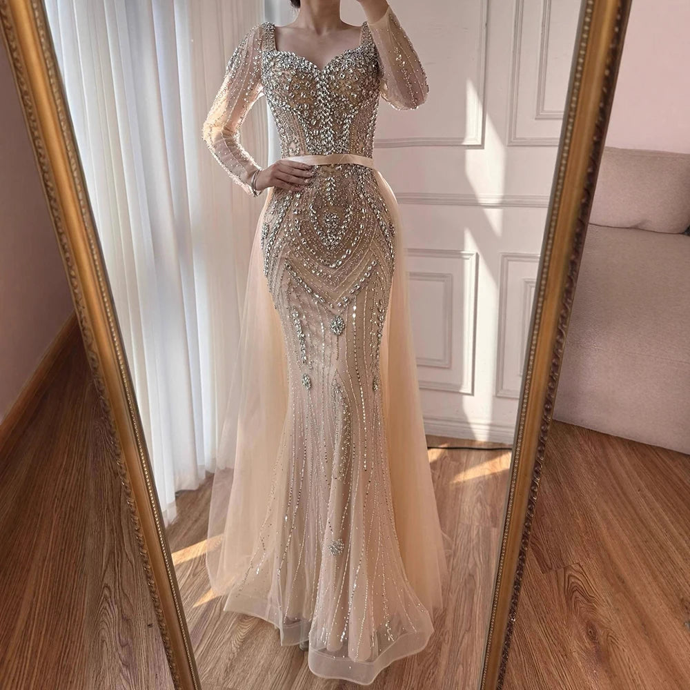 overskirt formal dress High Low Formal Detachable Overskirt Prom Dress main image 1