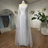 Luxury Blue Mermaid Beaded Evening Dress with Cape Sleeves LA72086 - SERENE HILL