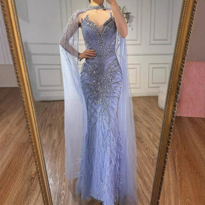 Luxury Designer Evening Dresses Mermaid Gowns for Formal Occasion LA72882 - SERENE HILL