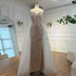 Luxury Turquoise Mermaid Evening Dress with Overskirt LA72880 - SERENE HILL