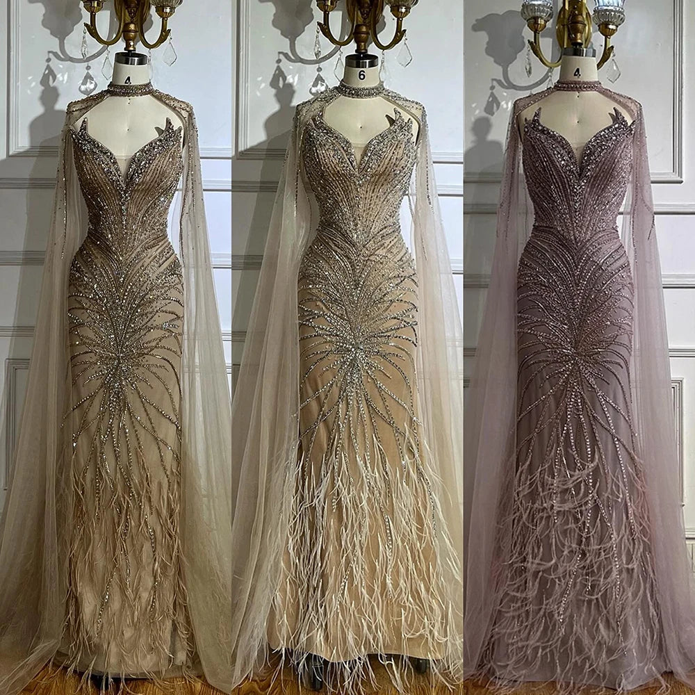 Luxury Designer Evening Dresses Mermaid Gowns for Formal Occasion LA72882 - SERENE HILL