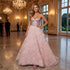 Luxury Floral  Pink Prom Dress 2025 Serene Hill LA72961 - SERENE  HILL