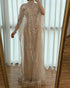 Luxury Champagne Kaftan Evening Gown Wedding Formal Dress LA72945 - SERENE HILL