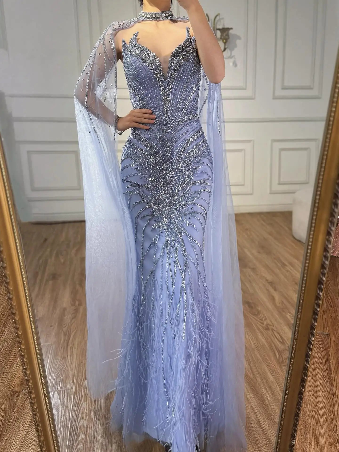 designer evening dresses Luxury Designer Evening Dresses Mermaid Gowns for Formal Occasion Pink / 6