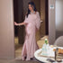 Luxury Pink Evening Dress with Cape LA72989 - SERENE HILL