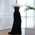 Luxury Black Beaded Mermaid Prom Dress with Spaghetti Straps LA73047 - SERENE HILL