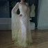 Luxury Feather One Shoulder Evening Dress with Cape Sleeves LA72763 - SERENE HILL