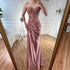 Luxury Sage Green Satin Prom Dress with Slit LA73032 - SERENE HILL