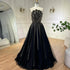 Luxury Dubai Beaded Lilac Evening Dress Elegant Scalloped LA71643 - SERENE HILL