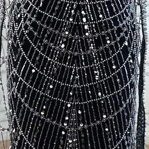 Luxury Arabic Mermaid Evening Dress with Cape Sleeves Plus SizeLA72590A - SERENE HILL