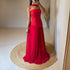 Luxury Lilac Elegant Evening Dress Flowing Skirt LA73165 - SERENE HILL