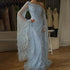 Luxury Feather One Shoulder Evening Dress with Cape Sleeves LA72763 - SERENE HILL