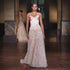 Luxury Nude Pink Sweetheart Beaded A-Line Evening Dress LA73396 - SERENE HILL