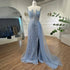 Nude Mermaid Spaghetti Straps Beaded Evening Gown 2025 LA72189 - SERENE HILL