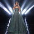 Luxury Dubai Saudi Arabic Turquoise Evening Gown with Beaded Dress and Elegant Hooded Cape for Formal Occasion LA72659A - SERENE HILL
